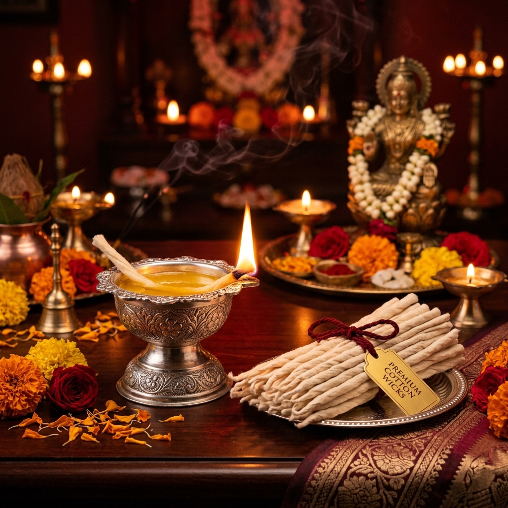 Sacred Long Cotton Wicks